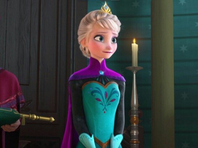 🌷Elza (Frozem: Uma aventura congelante)❄️🌷