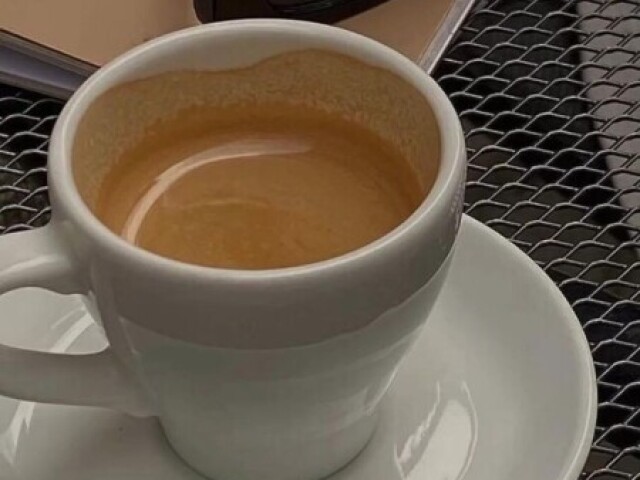 só um café/nada