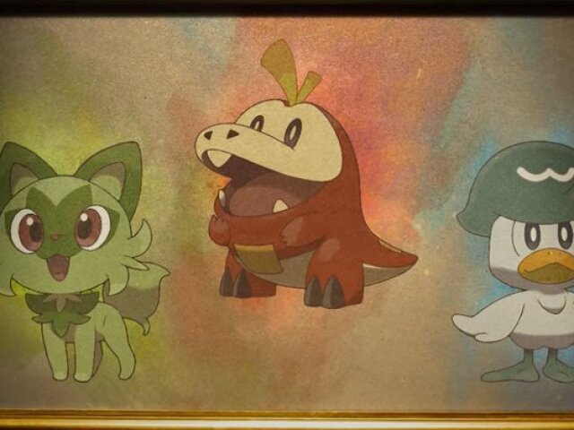 Qual Pokémon inicial em Scarlet and Violet você treinaria?