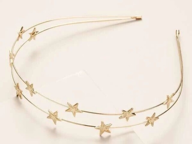 Tiara(aesthetic e dourado)