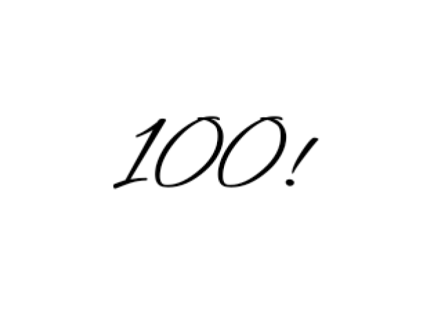 100!