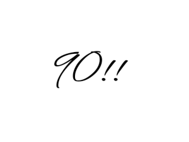 90!