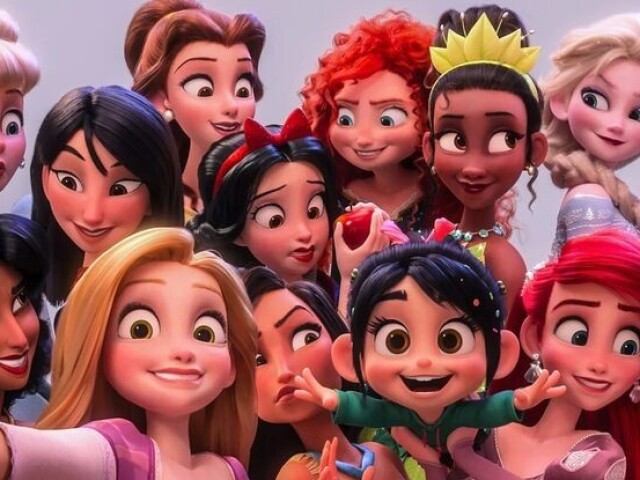 Adivinhe as princesas da disney