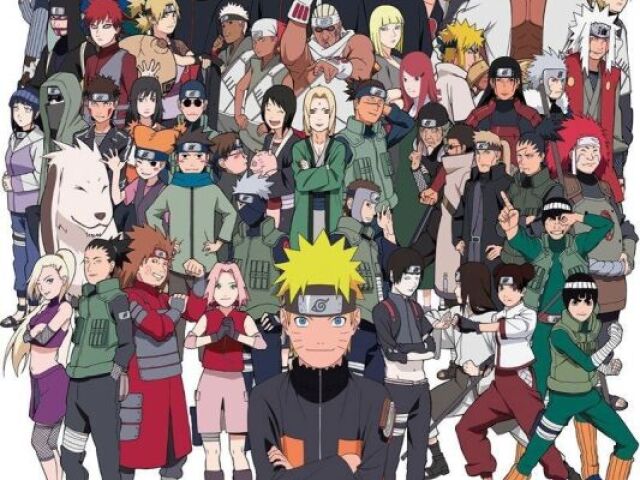 Você conhece todos os personagens de Naruto?