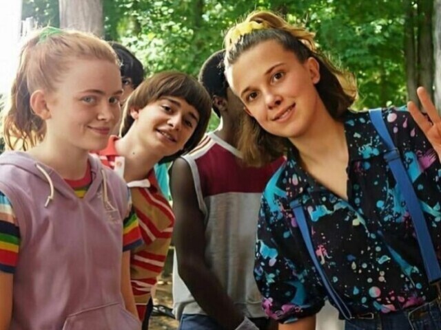 Eleven, Will, max, Lucas e mike