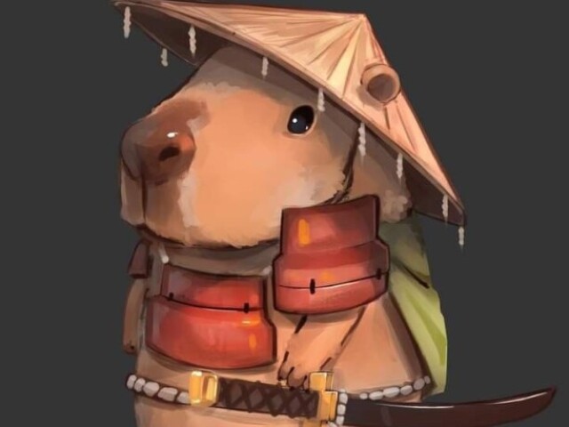 Samurai capivara