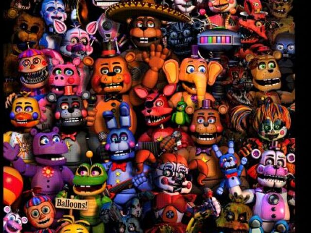 Você é qual personagem de fnaf?