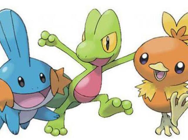 Trecko, trochic e mudkip