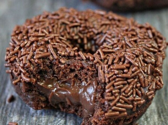 Rosquinha de brigadeiro