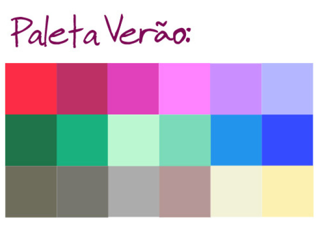 cores vibrantes