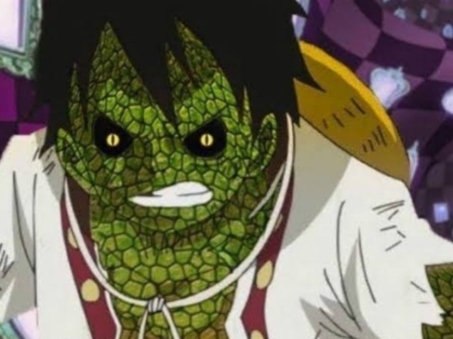 Luffy gear 6 Lagarto