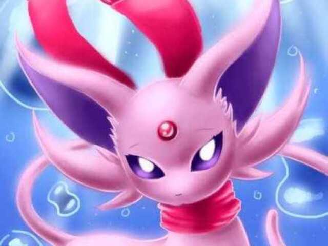 9. Espeon(eeveelution pishityco)