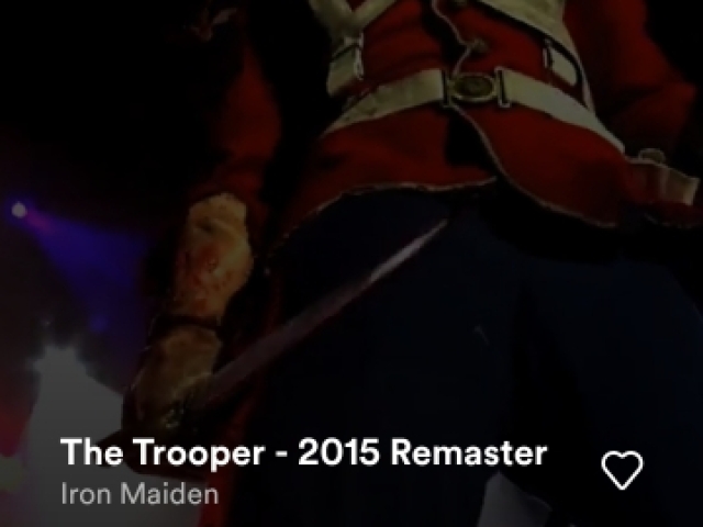 The Trooper - Iron Maiden