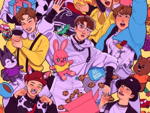 Acerte o membro pela imagem. VersĂŁo Stray Kids
