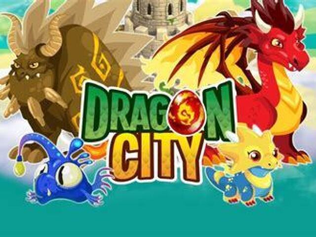 dragon city ou um video game