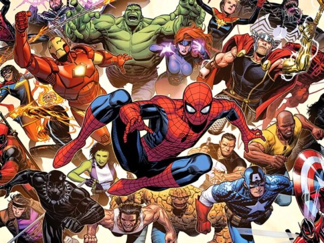 Top 100 Heróis da Marvel Comics.