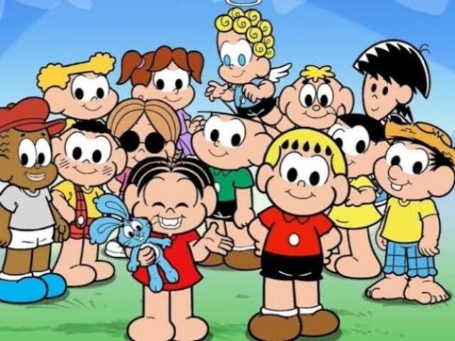 Quem você seria em turma da Mônica?