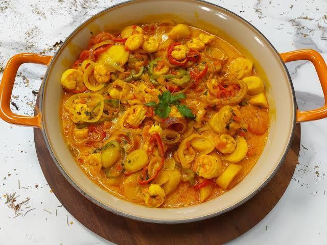 Moqueca de camarão