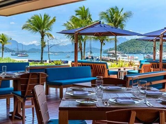 Restaurante na praia