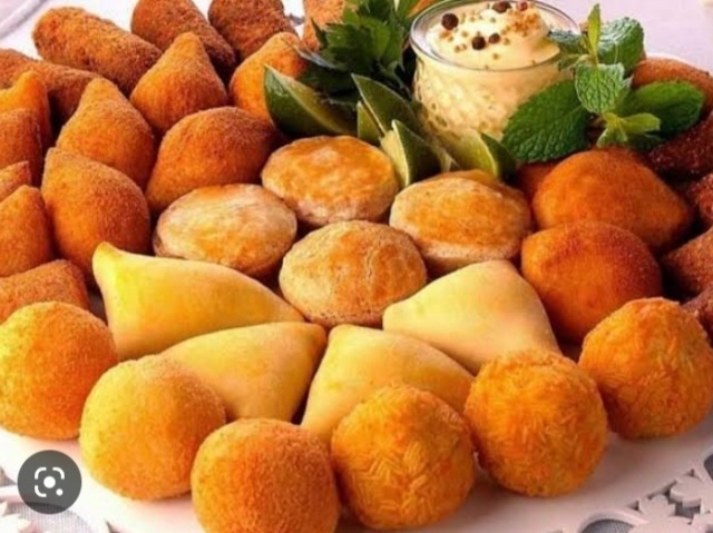 Coxinha e salgados