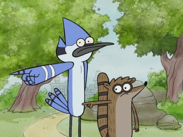 Mordecai e Rigby