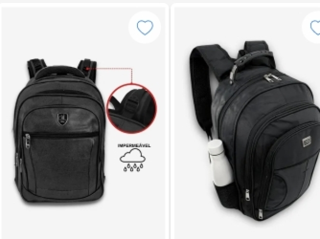 OBS É a mesma mochila
SIMPLES