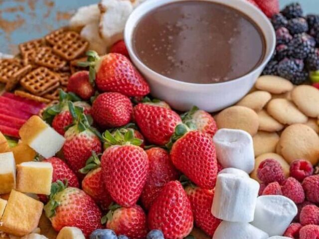 Fondue de chocolate