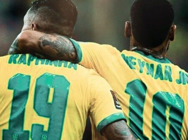 Raphinha e Neymar