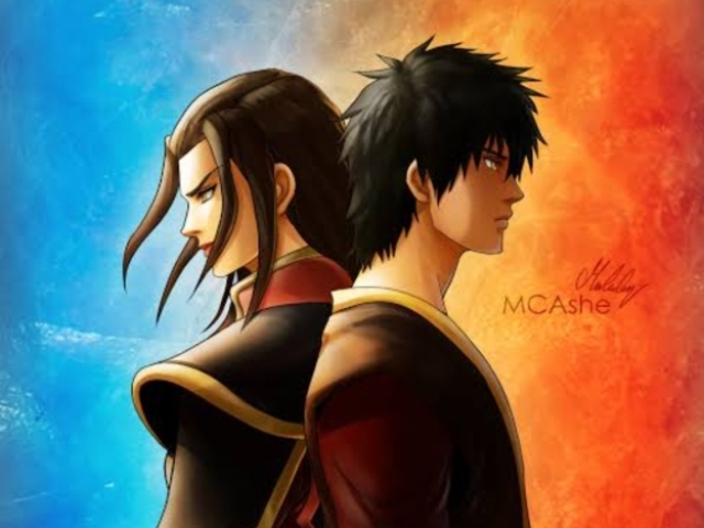 Zuko e azula dois irmãos