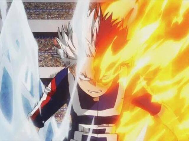 Todoroki (Fogo+Gelo)