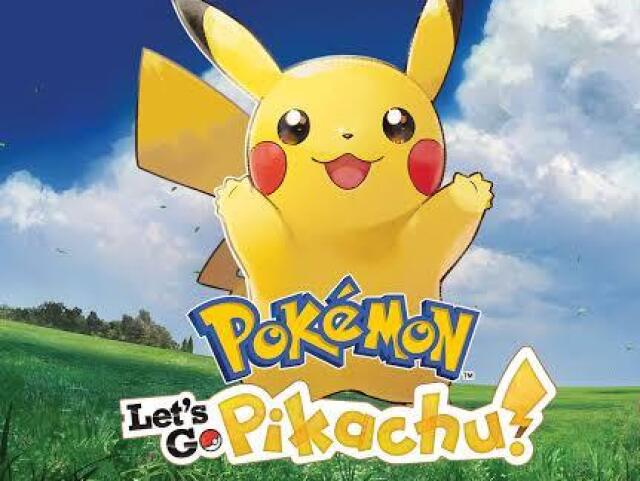 Pokémon let's go pikachu