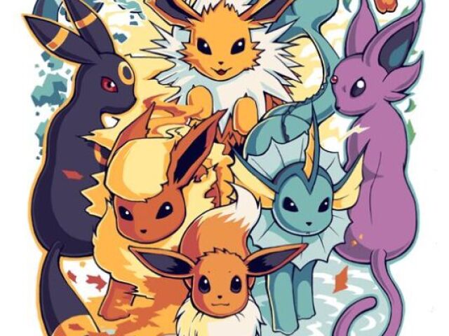 Qual Evolução da Eevee você Treinaria?