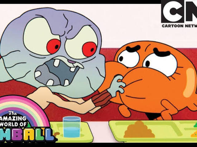 Gumball posuido pela carrie