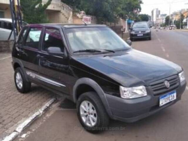 Fiat uno 2013 preto