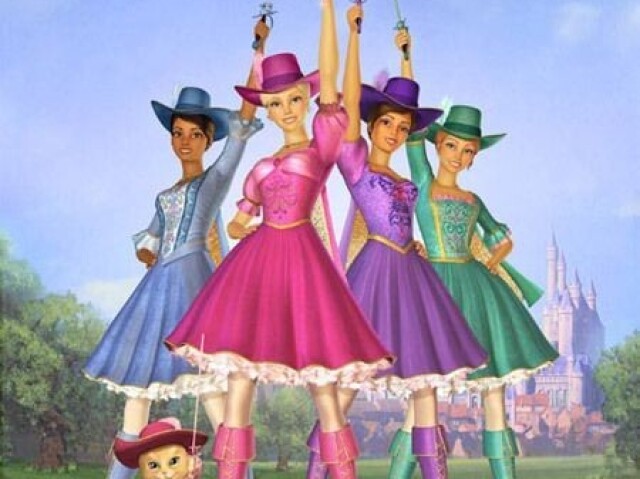 Barbie e três mosqueteiras (2009)