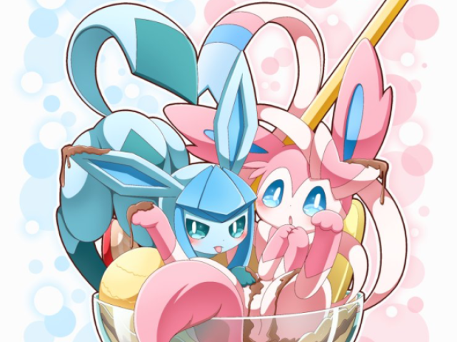 Glaceon e sylveon