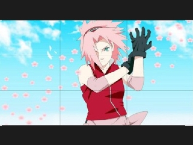 Sakura Haruno.