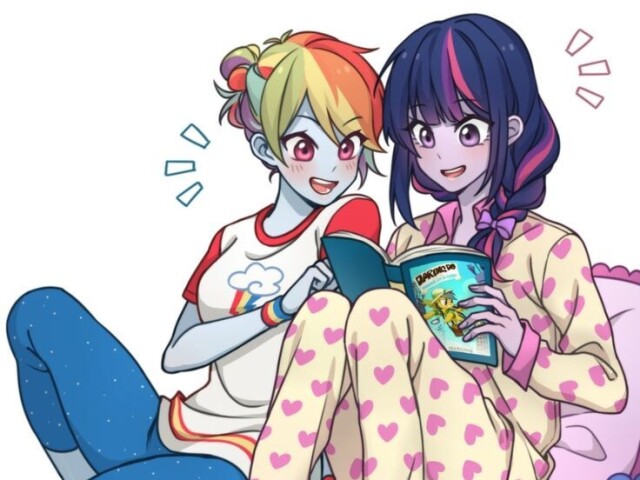 Twilight Sparkle x Rainbow dash