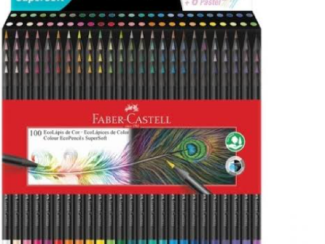 Super soft Faber Castell 100 cores