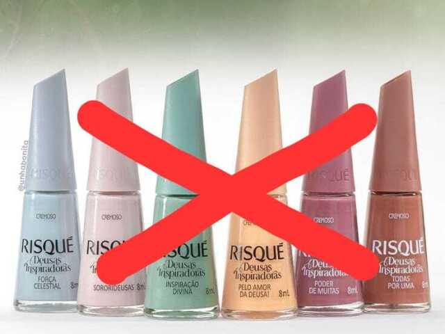 não quero usar esmalte!