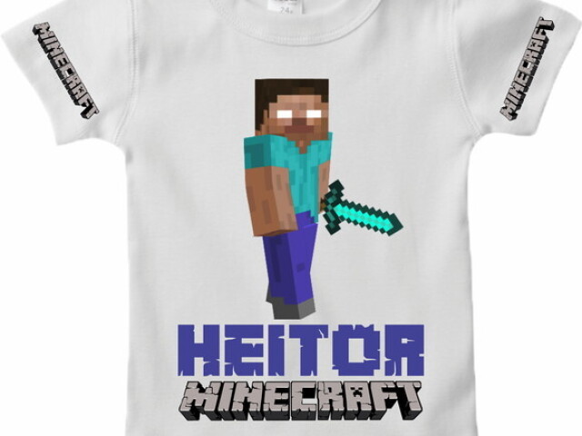 Essa camiseta do herobrine! 💙😎