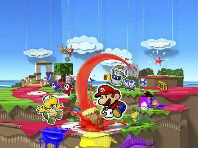 Paper mario: the color splash