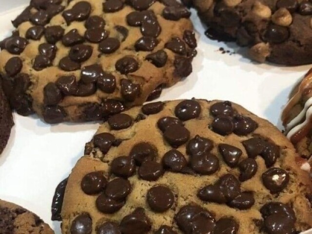 cookies e um copo de leite !!