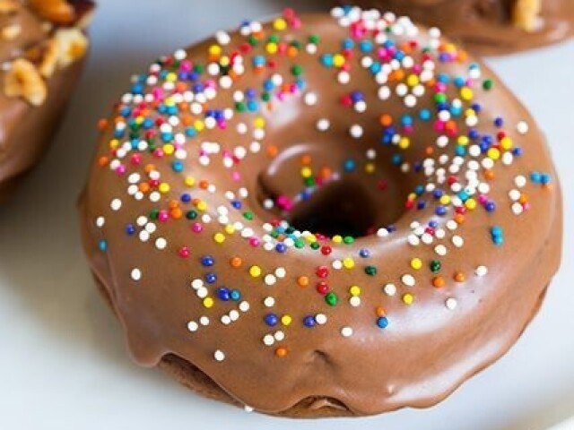 Rosquinha de chocolate