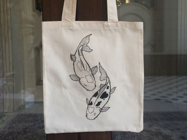 Ecobag de peixinhos