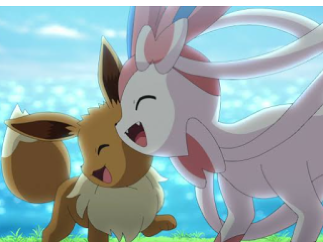 Sylveon e eevee