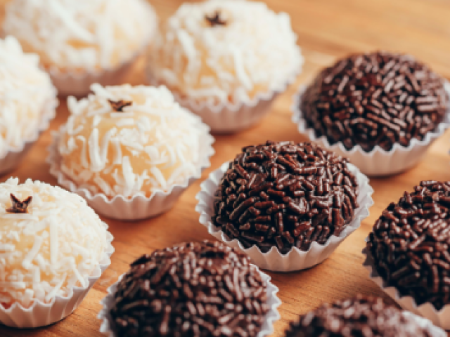 Brigadeiro e beijinho