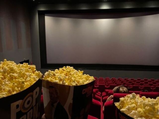 cinema com pipoquinha