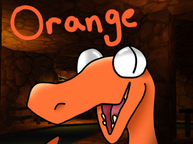 O orange