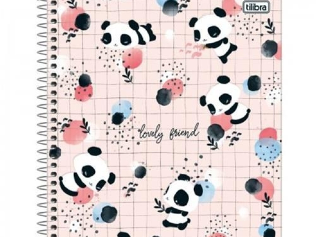 Mais um caderno de panda kkkkkk